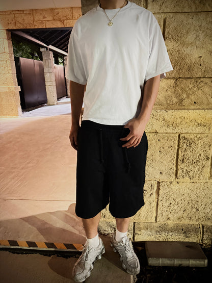 FAYZED BAGGY SHORTS - BLACK