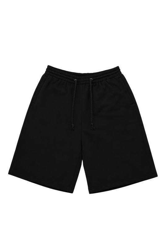 FAYZED BAGGY SHORTS - BLACK