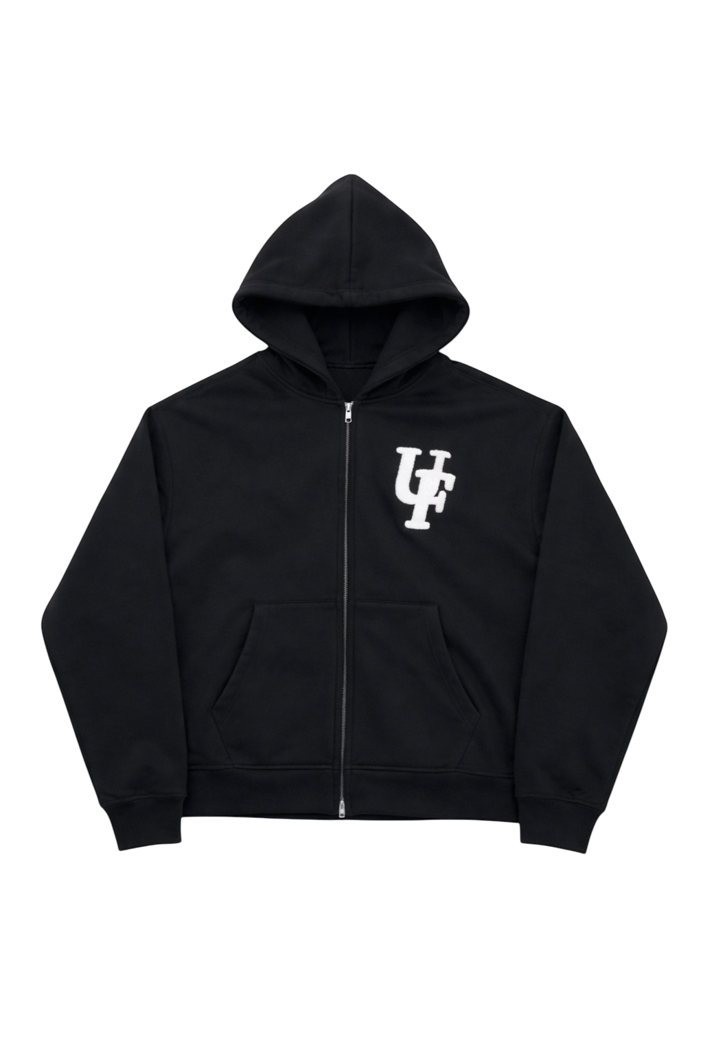 FAYZED ZIP UP - BLACK