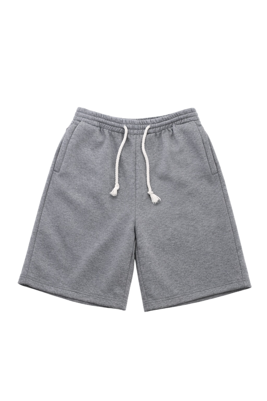 FAYZED BAGGY SHORTS - GREY MARBLE